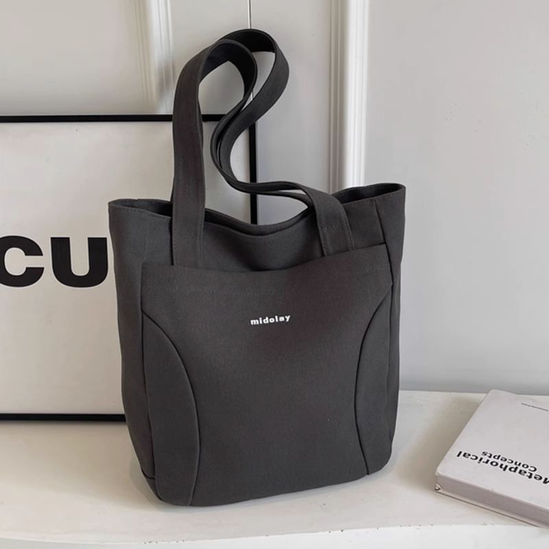 Bag Tote Lettering Canvas