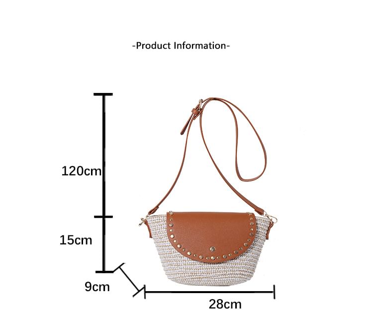 Crossbody Studded Bag