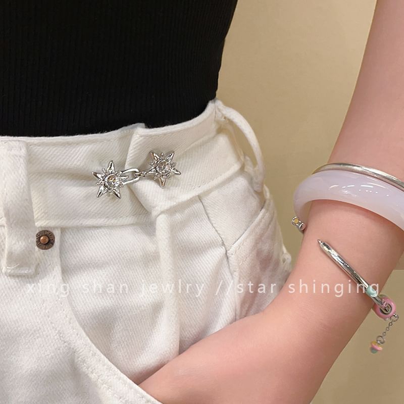 Rhinestone Star Adjuster Waist