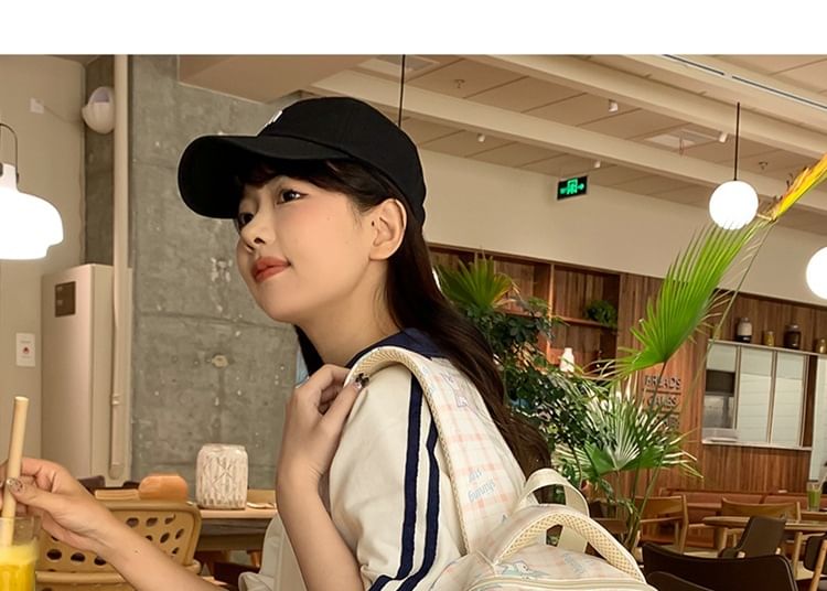 Cartoon Backpack Multi-Pocket Set Bag / Print Charm