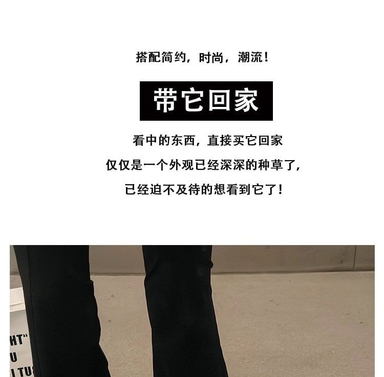 Heart Loop Sandals Toe Platform Rhinestone Slide