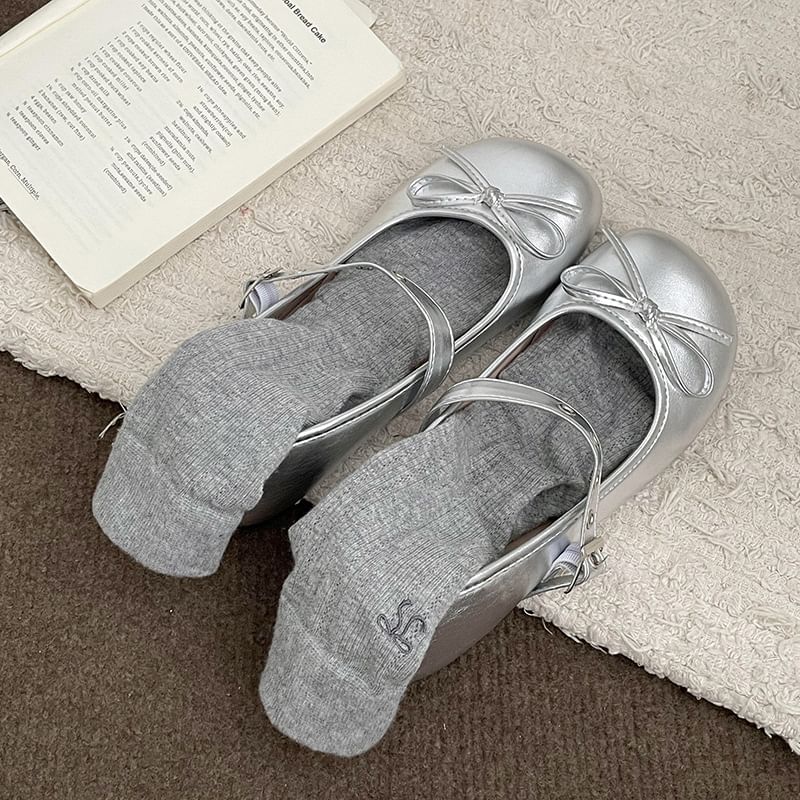 Flats Bow Mary Jane