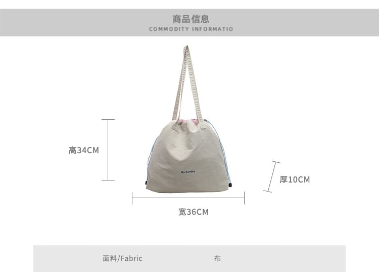 Canvas Bag Tote Lettering