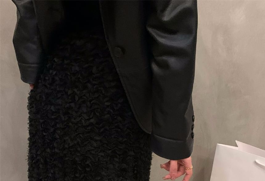 Square-Toe Shoes Jane Chunky Mary Heel