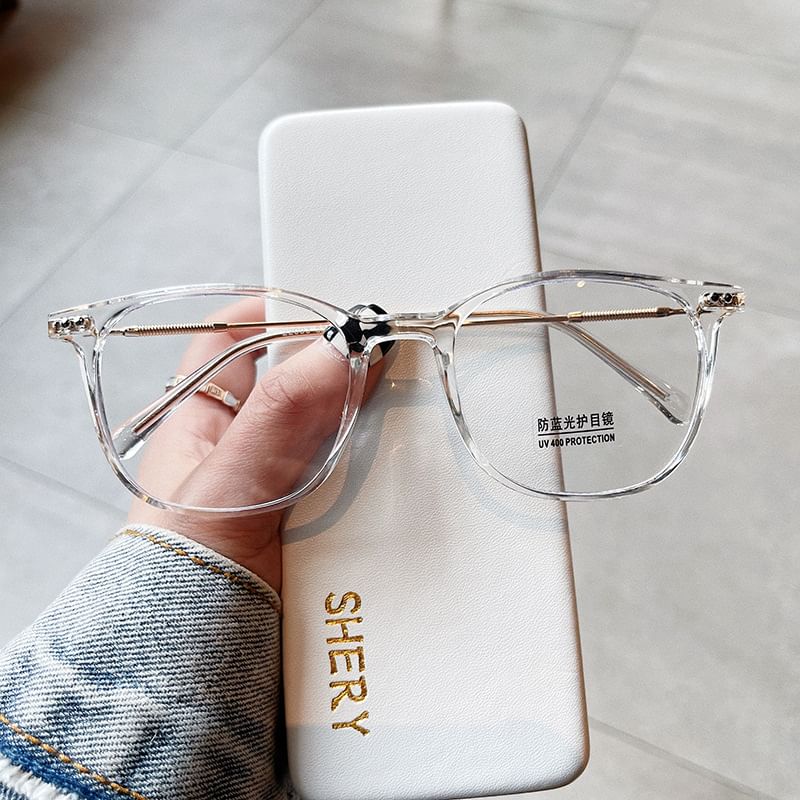 Square Plain Eyeglasses