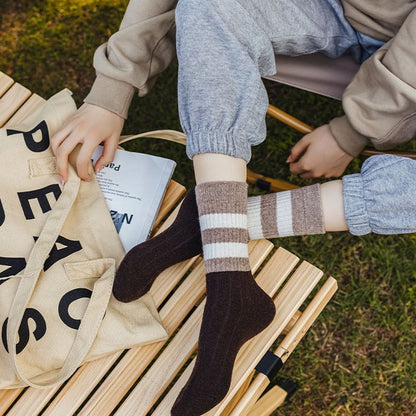 Striped Crew Socks