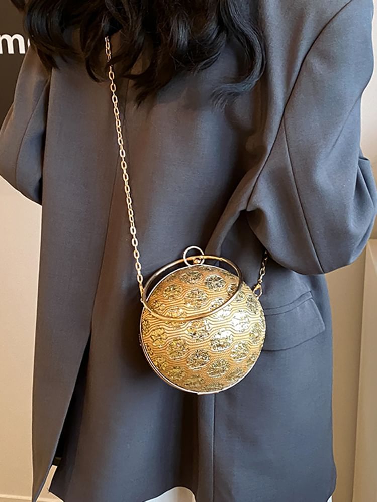 Bag Sequin Evening Sphere