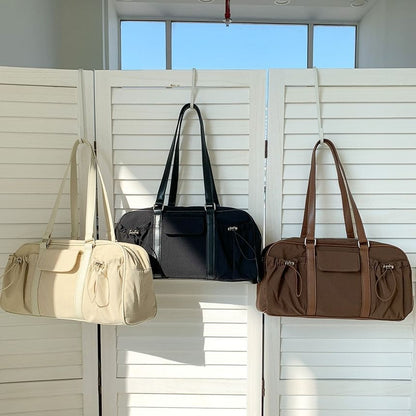 Bag Drawstring Tote Multi-Pocket