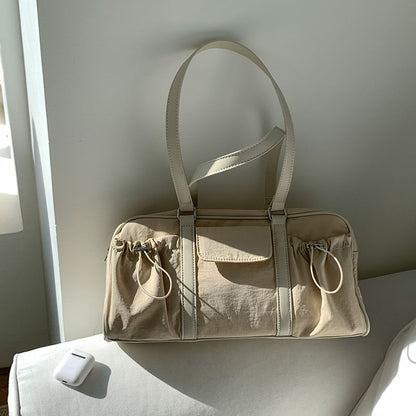 Bag Drawstring Tote Multi-Pocket