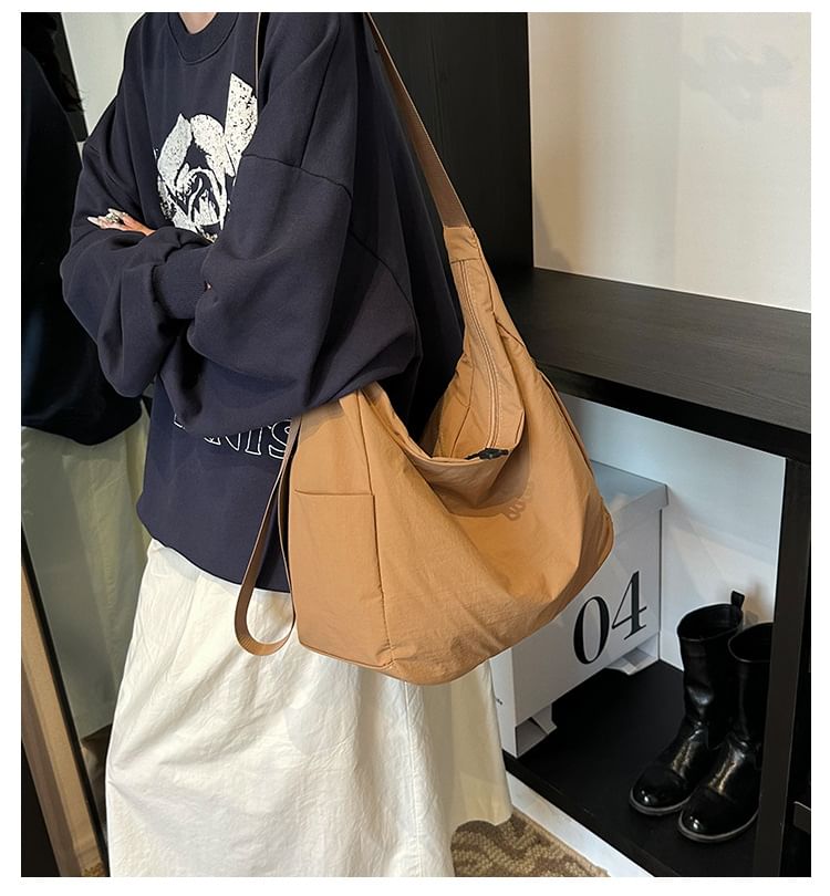 Nylon Bag Crossbody Plain