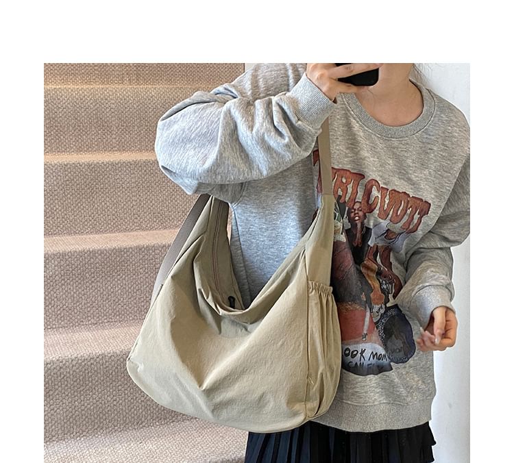 Nylon Bag Crossbody Plain