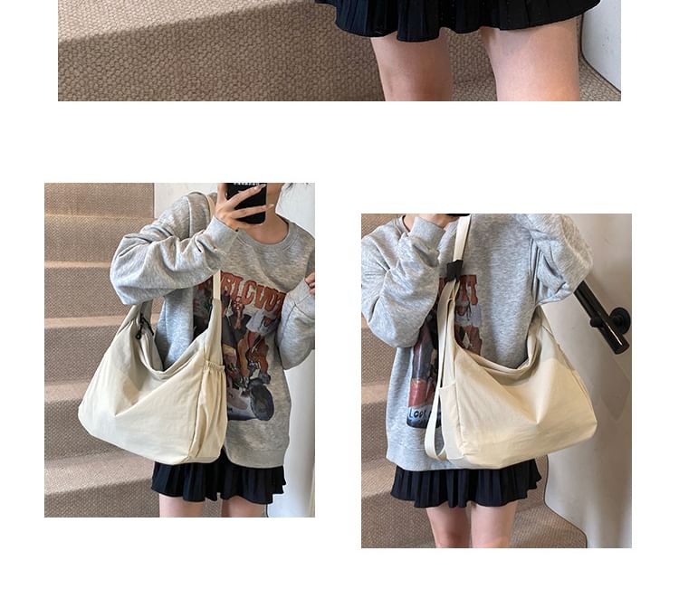 Nylon Bag Crossbody Plain