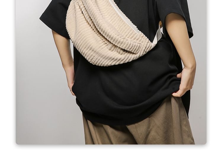 Belt Bag Plain Corduroy