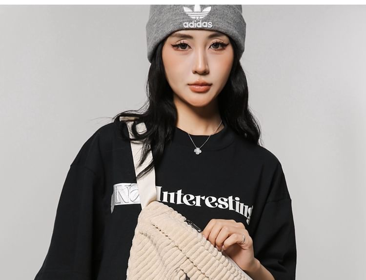 Belt Bag Plain Corduroy