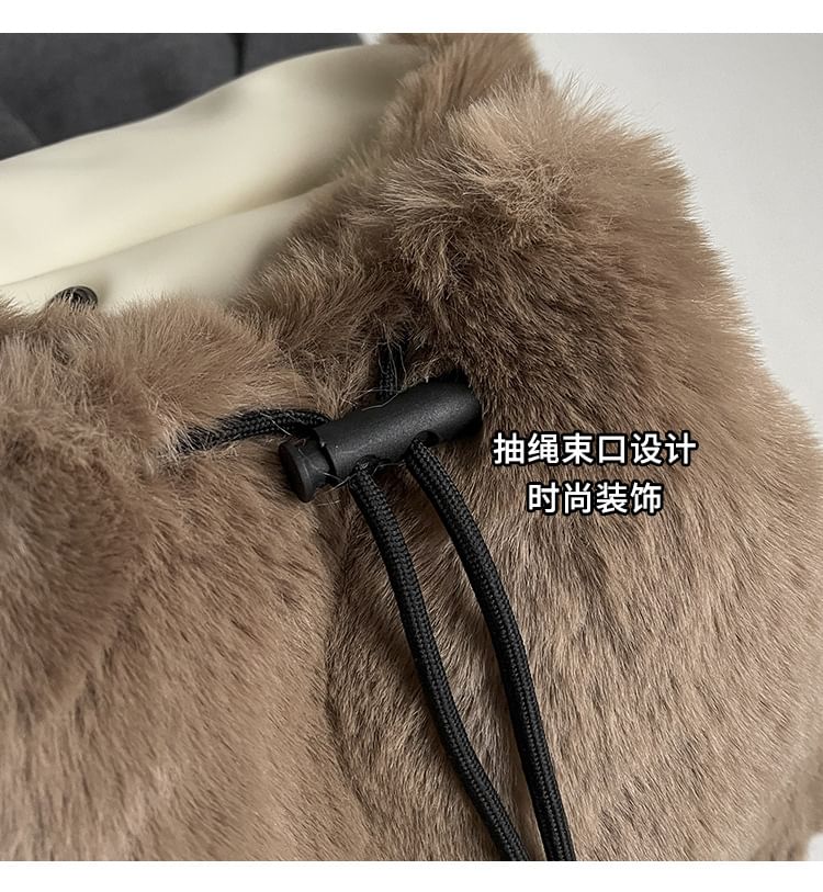 Charm Backpack Flap Set Fluffy / Bag