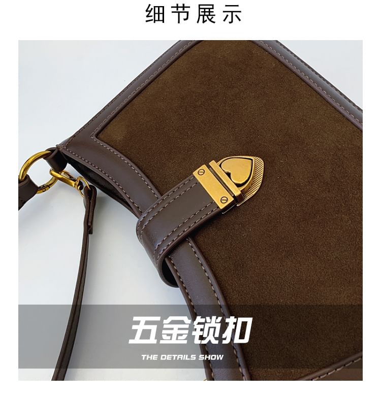 Strap Heart Crossbody Buckle Bag Chain