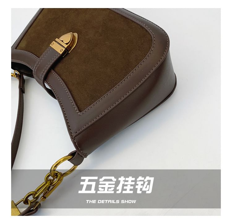 Strap Heart Crossbody Buckle Bag Chain