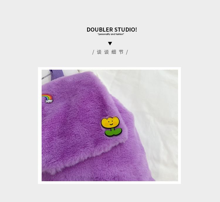 Backpack Flap Fluffy