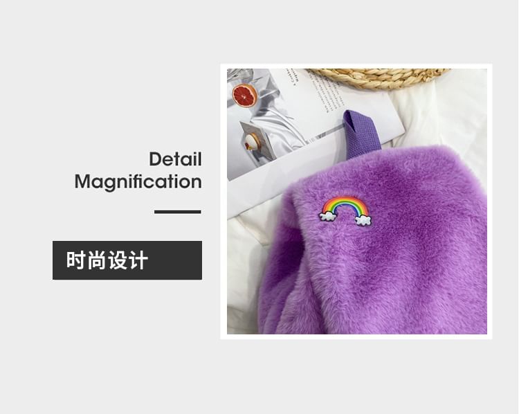 Backpack Flap Fluffy