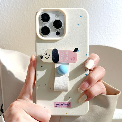 Animal Finger Strap Phone Case