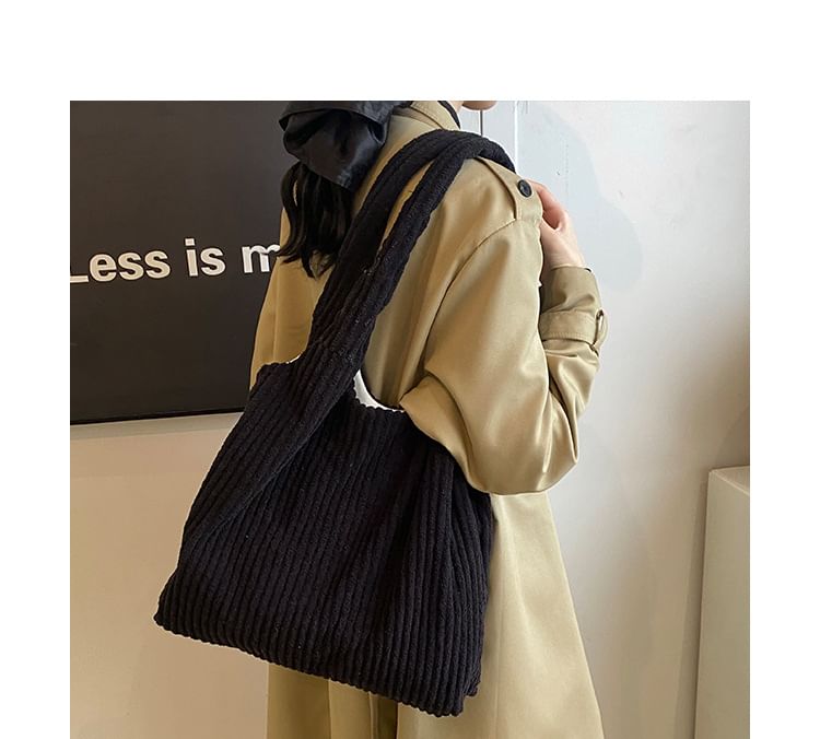 Bag Plain Tote Corduroy