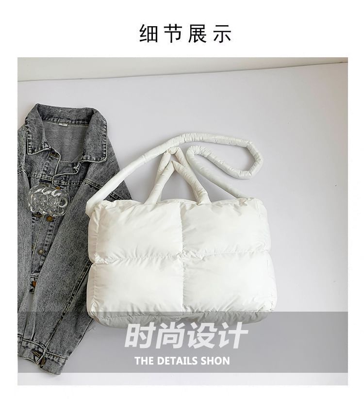 Bag Crossbody Tote Puffer Plain