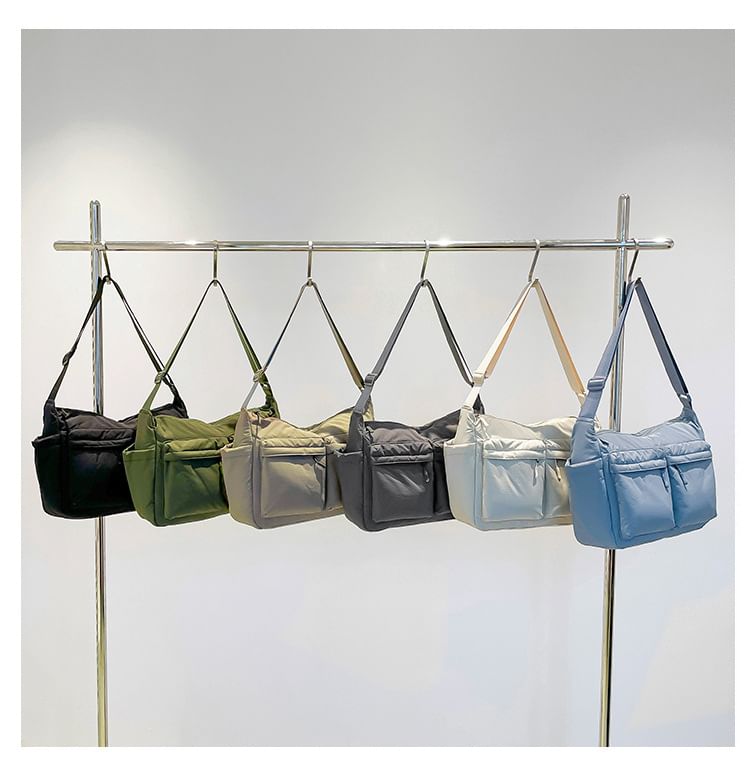 Messenger Nylon Plain Bag