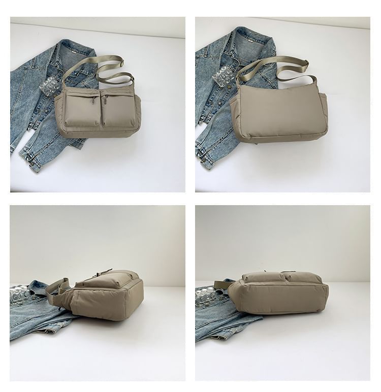 Messenger Nylon Plain Bag