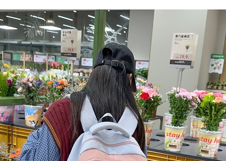 Cartoon Backpack Nylon Embroidered Tote Bag /