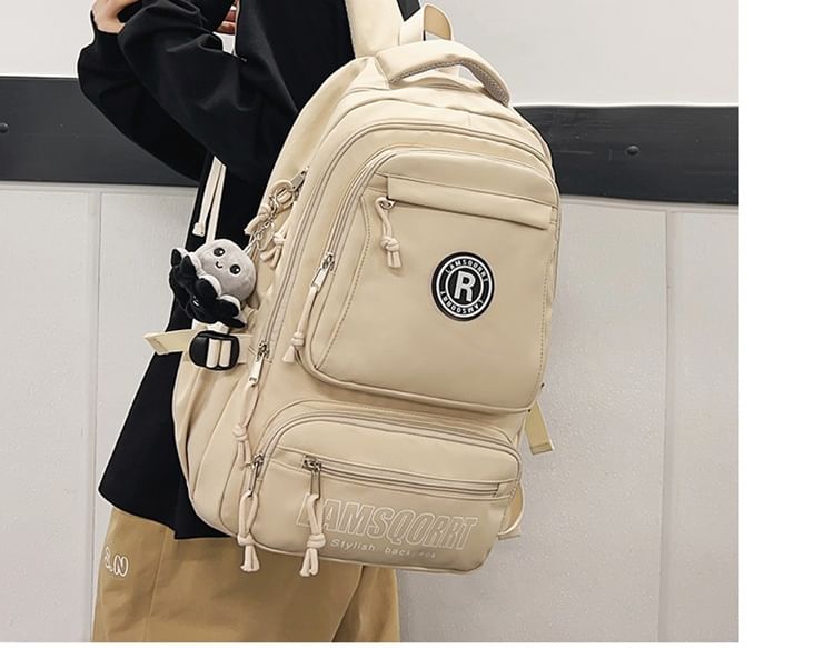 Nylon Backpack Lettering