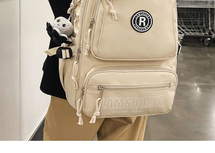 Nylon Backpack Lettering