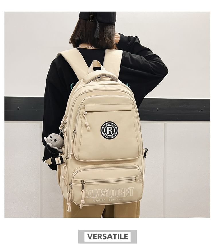 Nylon Backpack Lettering
