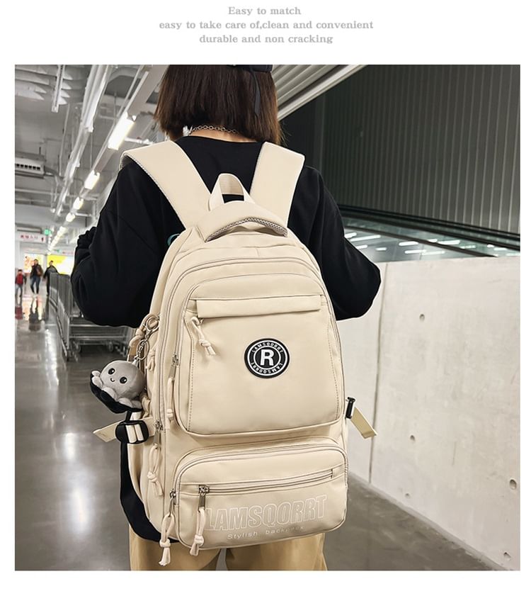 Nylon Backpack Lettering