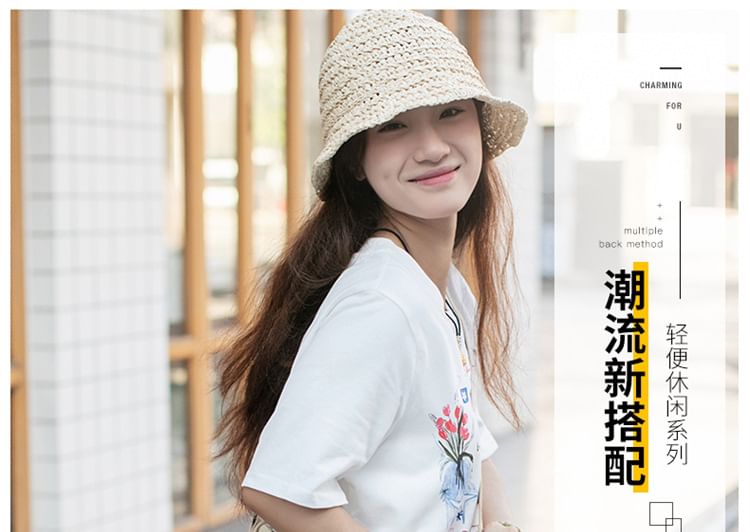 Lettering Bag Tote Canvas