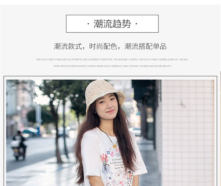 Lettering Bag Tote Canvas