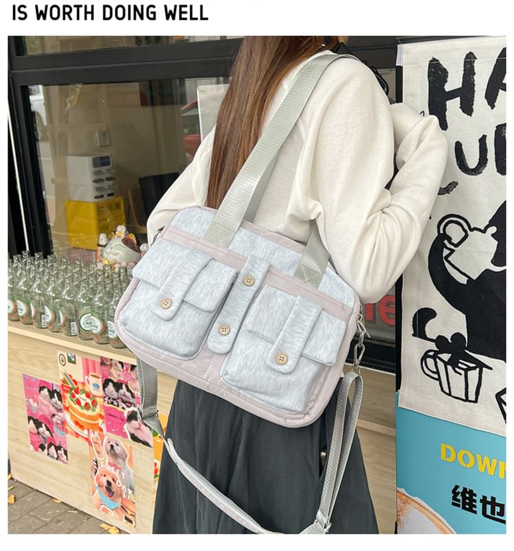 Bag Multi-Pocket Computer Plain