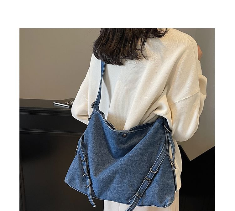 Plain Tote Denim Bag