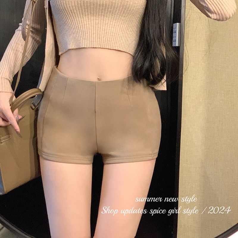 Hot Plain Rise Mid Pants