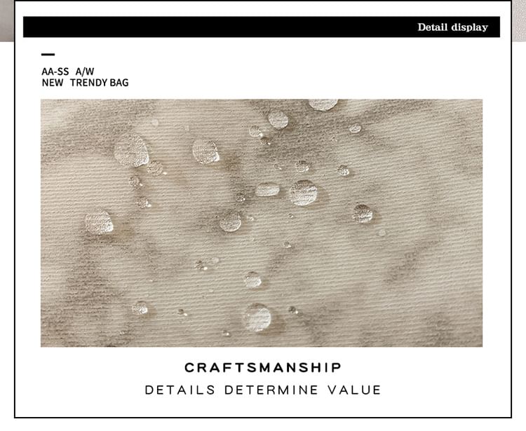 Charm Tie Dye / Applique Nylon Lettering Set Backpack Bag Laptop