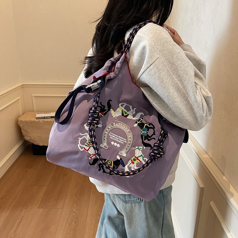 Horse Bag Crossbody Embroidered
