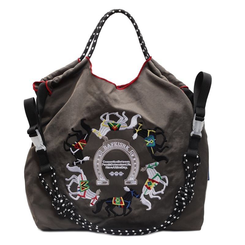 Horse Bag Crossbody Embroidered