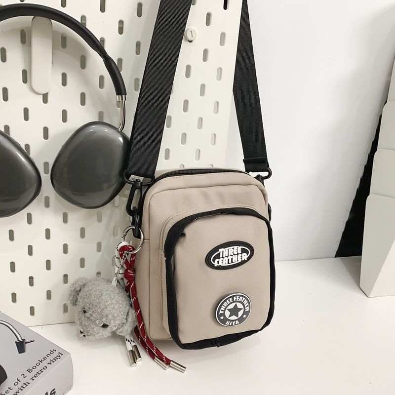Lettering Crossbody Logo Bag