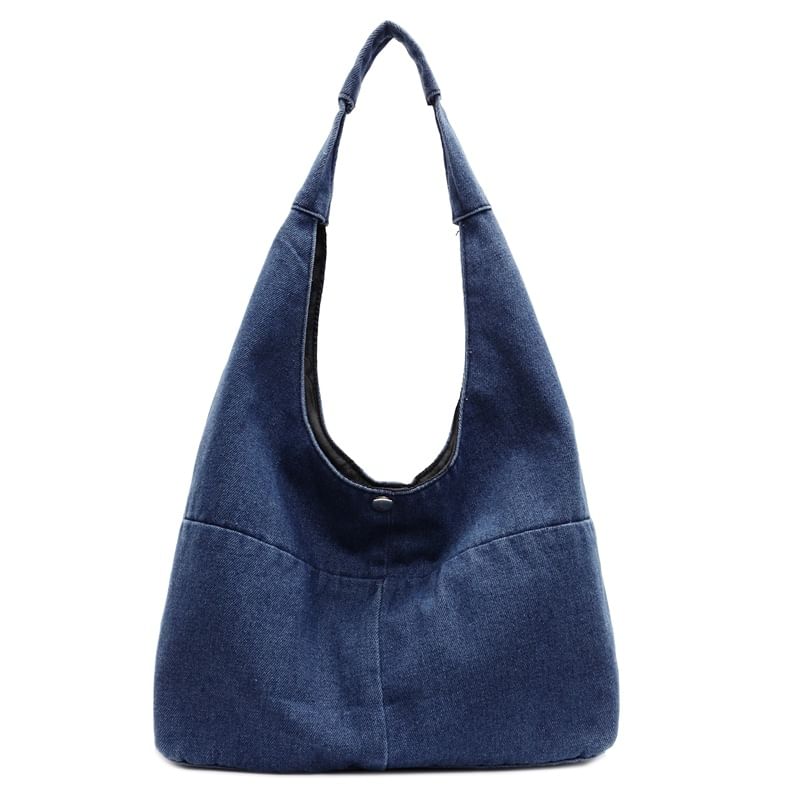 Shoulder Bag Denim Washed