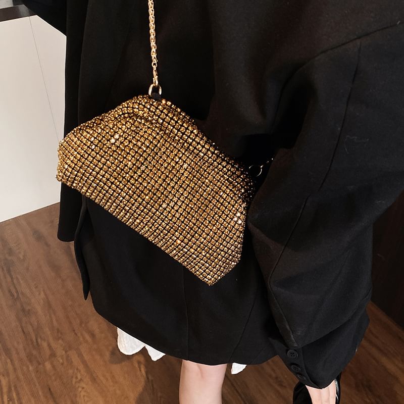 Chain Rhinestone Bag Crossbody