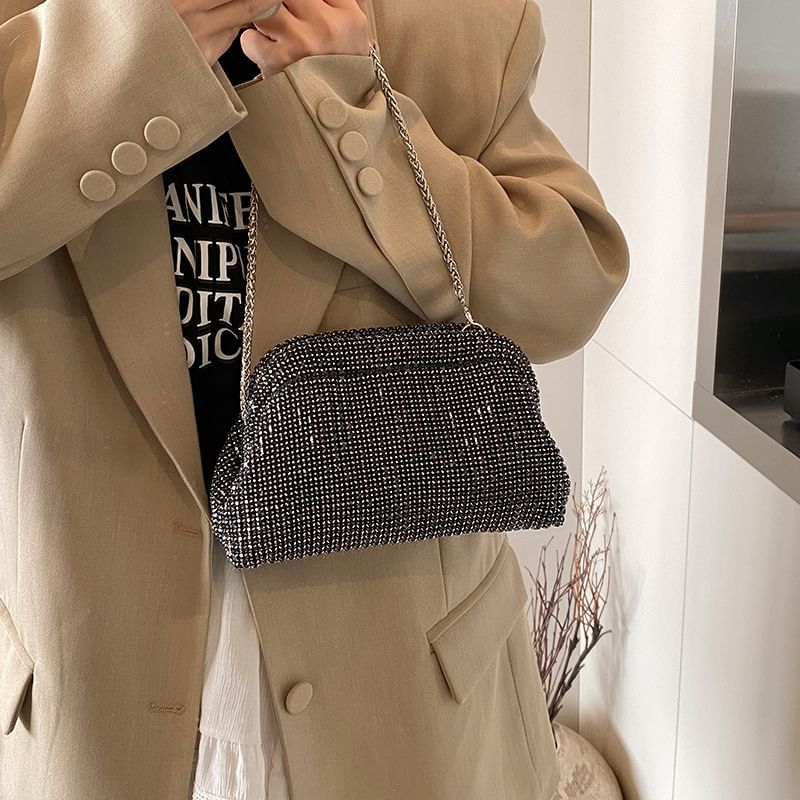 Chain Rhinestone Bag Crossbody