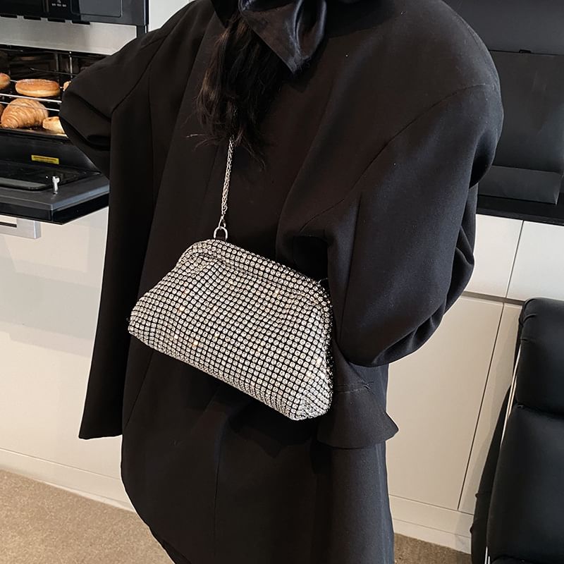 Chain Rhinestone Bag Crossbody