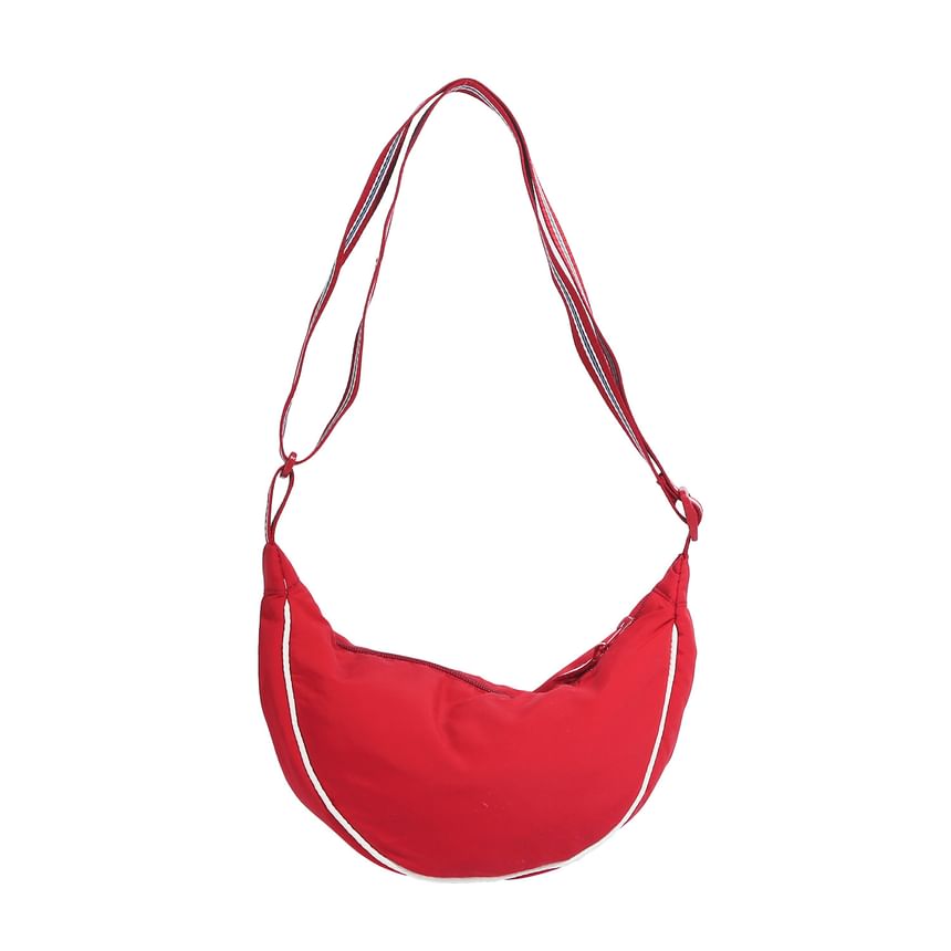 Crossbody Bag Trim Strap Contrast Striped