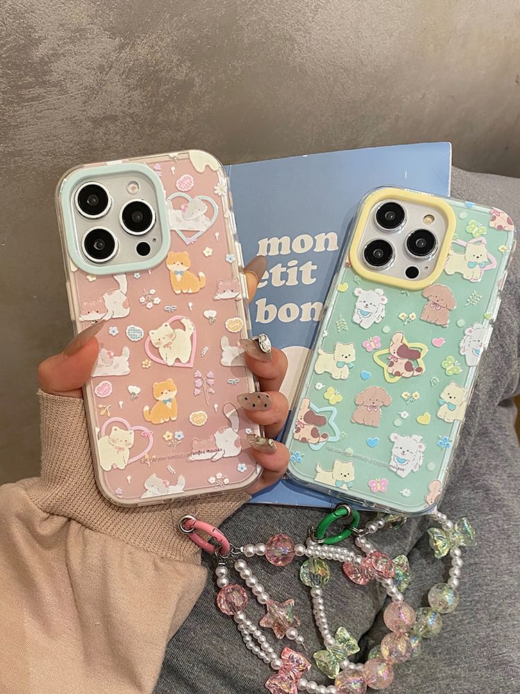 / Animal Phone Set Case Strap