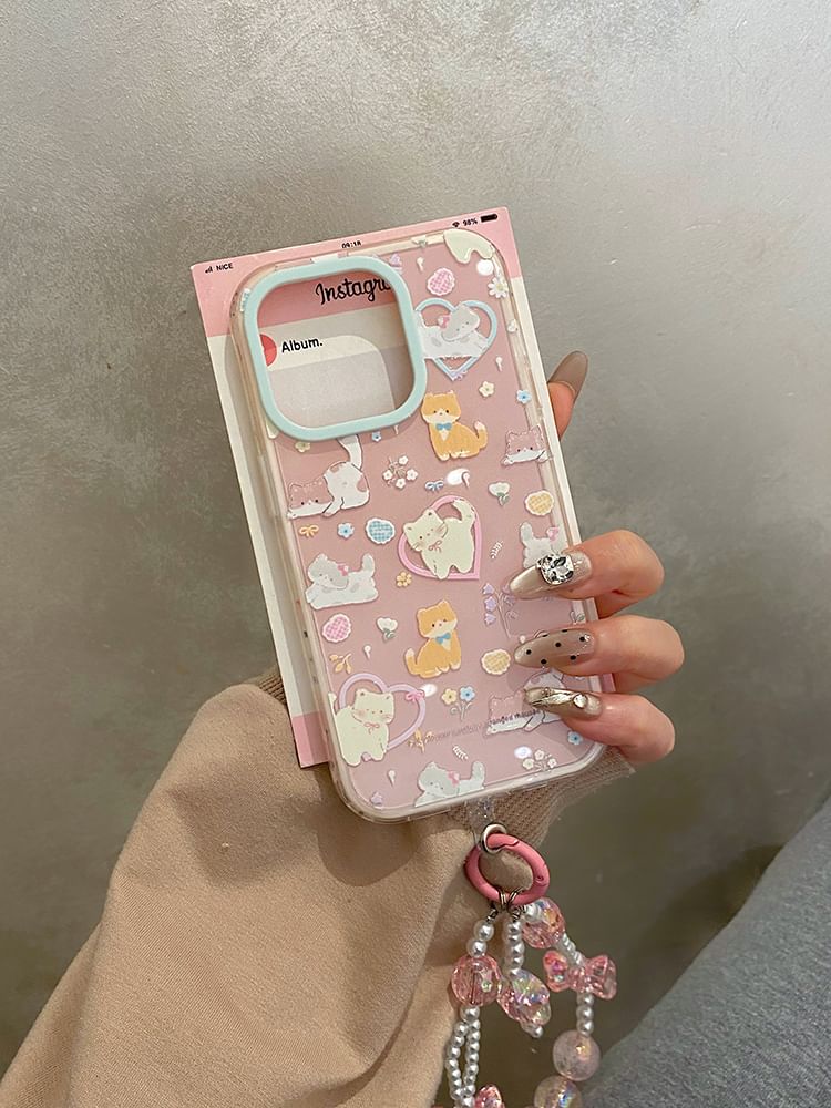 / Animal Phone Set Case Strap