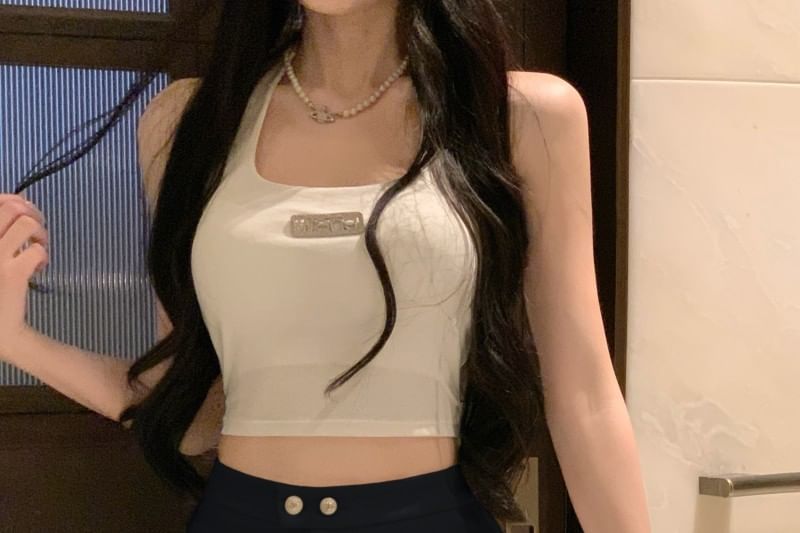 Hot High Pants Waist Plain